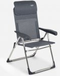 NEW - Crespo Classic Camping Chair Slim Fold - Grey - 2024