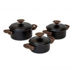 NEW - Bo-Camp Industrial Compact 3 Cookware Set - 2024