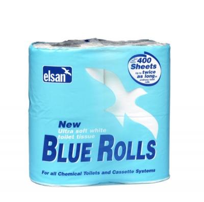 Elsan Blue Toilet Roll 4 Pack