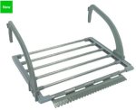 Telescopic Hook-On/Radiator Clothes Airer