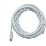 Coax Cable with Coax Plug 5m