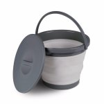 Kampa Collapsible Bucket with Lid 5litre