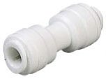 12 - 10mm Water Pipe Straight Connector: Single Fitting
