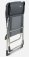 NEW - Crespo Classic Camping Chair Slim Fold - Grey - 2024