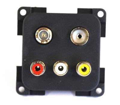 DVD TV & Satellite Socket - 270612