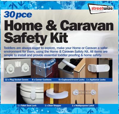 Streetwize Home and Caravan Safety Kit