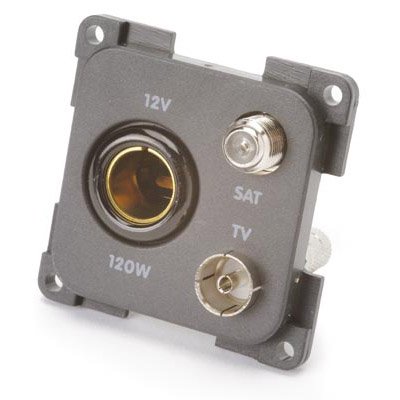 CBE 12v + TV + Sat Socket - 038557