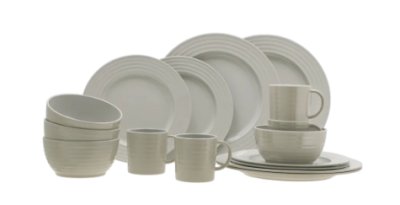 NEW - Travelite 16 piece Melamine Set - Beige