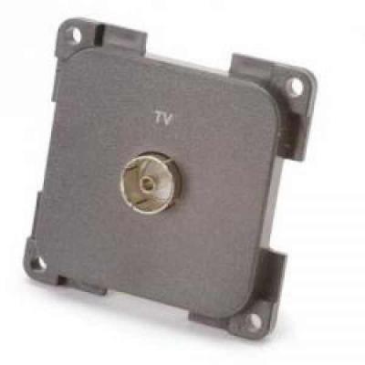 CBE Tv Aerial Socket Grey - KK2891