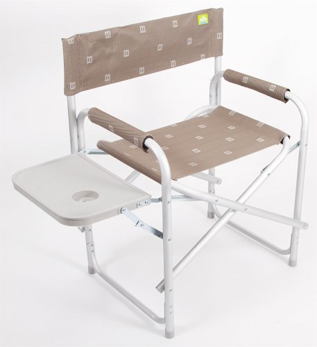 Aluminium Directors Chair with table