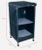 NEW - Crespo Black Storage Cabinet - 2024