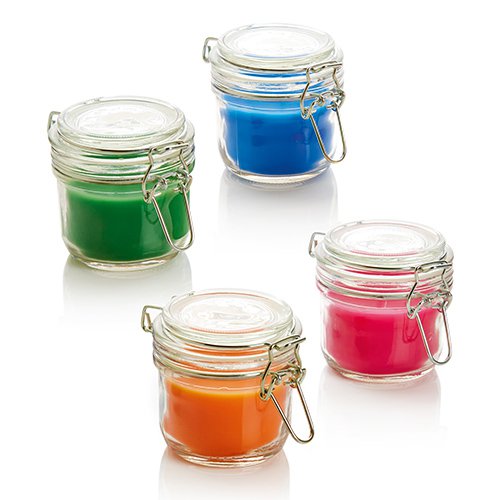 Citronella Candle In Airtight Jar WAS £2.00: BLUE