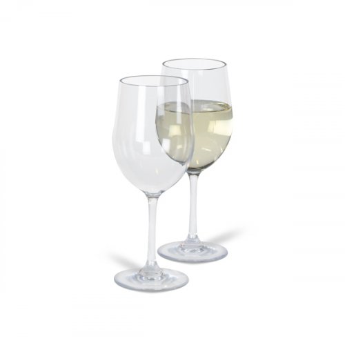 Kampa NOBLE Wine Glasses: White Wine  - Pk 2 - OUT OF STOCK
