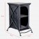REDUCED - Crespo Black Storage Unit - Low - 2024