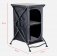 NEW - Crespo Black Storage Unit - Low - 2024