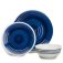 NEW - Azure 12 Piece Melamine Dinner Set