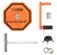 NEW - Purpleline Excalibur Wheel Clamp